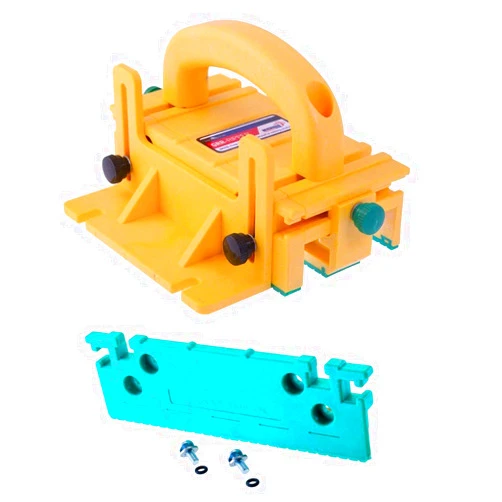 MICROJIG GRR-RIPPER GR-100,GRP-11G 3D Pushblock For Table Saws, Router Tables, Band Saws, And Jointers And 1/8-Inch Leg