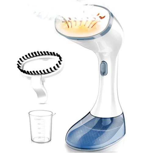 GANIBAY Steamer for Clothes, 1800W Fast Heat-up Clothes Steamer Handheld Garment Steamer with 3 Steam Settings, 380ml Water Tank, 9.8' Cord, Portable Travel Steam Iron for Removes Wrinkle Safe on All Fabrics