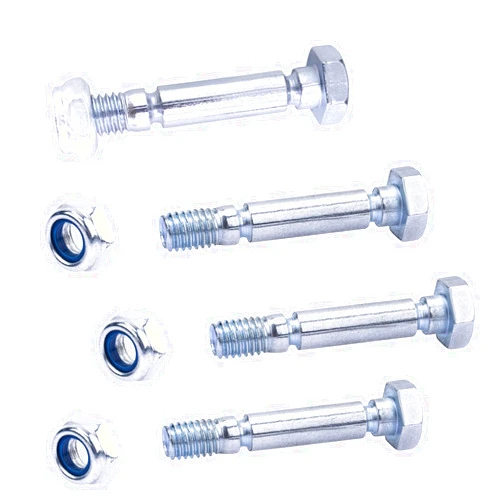 Sharutia Snow Blower 4 Shear Pins and Nuts Replacement for Power-Smart Snowblower 303160355P / 303160355 Parts