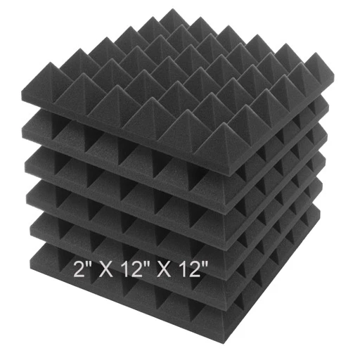 JBER Acoustic Sound Foam Panels, 6 Pack 2