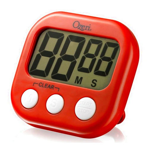 Ozeri Event Kitchen Timer, Red