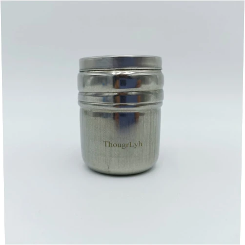 ThougrLyh. ThougrLyh Spice shakers Kitchen spice jar Stainless steel pepper and salt container