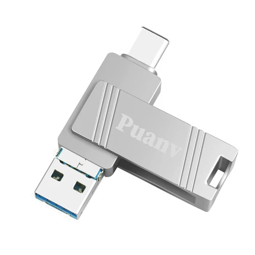 PUANV USB C Flash Drive 512gb Memory Stick 512GB USB 3.1 Thumb Drives Phone Photo Stick MacBook Pro USB C High Speed Data Storage Drive for Android Phone Computers and Tablets LXUC 512GB