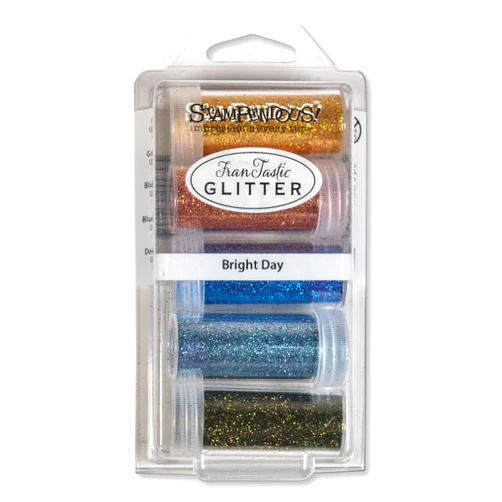 STAMPENDOUS Glitter KIT Bright Day, Assorted