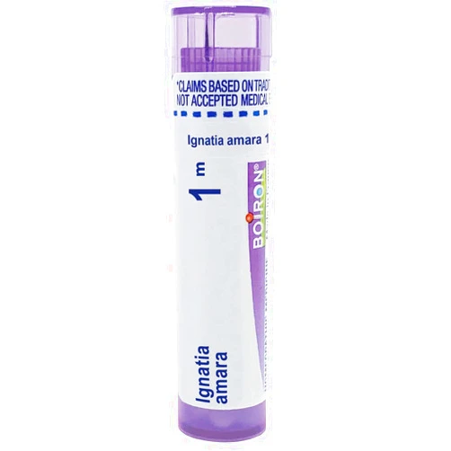 Boiron Ignatia Amara 1M for Apprehension & Hypersensitivity to Stress - 80 Pellets