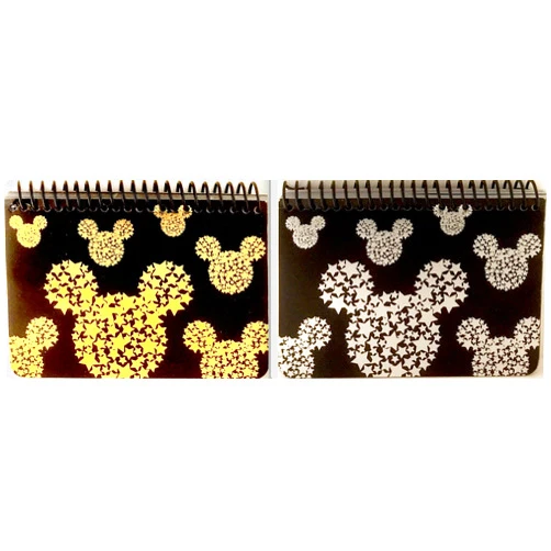 Eemrald Mickey Mouse Black Spiral Autograph Books - (2 Books Set) (STARHEAD)