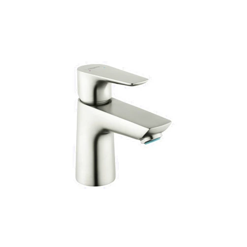 hansgrohe Talis E Modern Easy Install Easy Clean 1-Handle 1 5-inch Tall Bathroom Sink Faucet in Brushed Nickel, 71700821