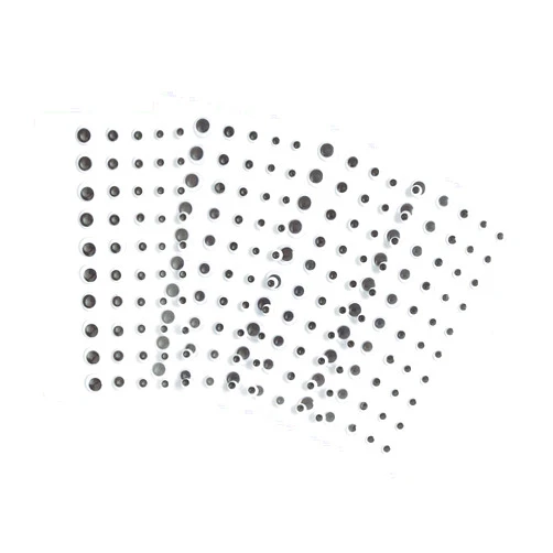 Colorations Peel & Stick Wiggly Eyes, 500 Pieces, Fun Self-Adhesive Googly Eyes for Kids, Bring Kids Arts & Crafts to Life, Wiggle Eyes in Assorted Sizes, Self Adhesive Googly Eyes for Kids Crafting