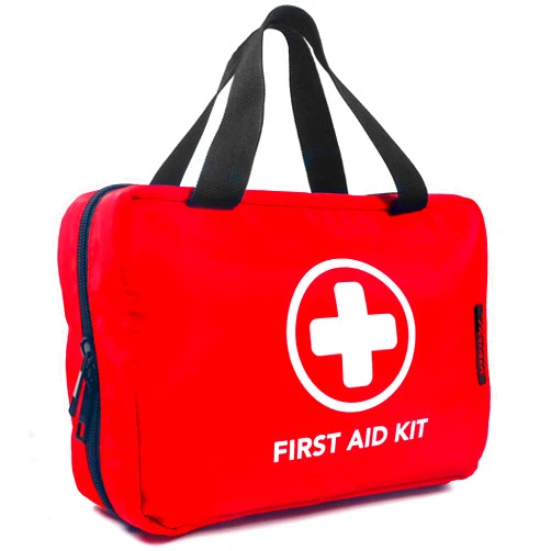 THRIAID 330 Piece First Aid Kit, Premium Waterproof Compact Trauma Medical Kits for Any Emergencies, Ideal for Home, Office, Car, Travel, Outdoor, Camping, Hiking, Boating (Red)