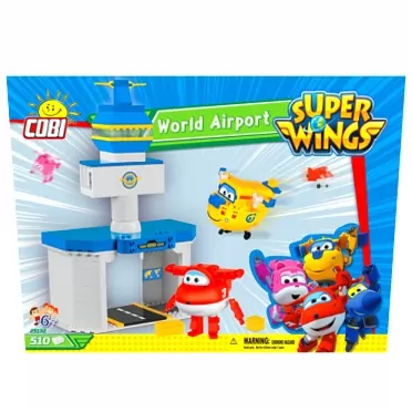 Cobi toys Super Wings World Airport, Multicolor