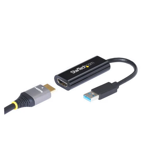 StarTech.com USB 3.0 to HDMI Adapter, USB to HDMI Monitor Converter for Windows, 1080P (No Support for macOS/ChromeOS/Linux)