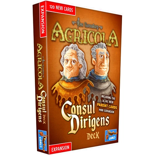 Lookout Agricola (Revised Edition) Consul Dirigens Deck Expansion | Farming Strategy Game | Advanced Board Game | Ages 12+ | 1-4 Players | Avg. Playtime 90 Mins | Made by Lookout Games, Multicolor (LK0142)