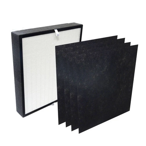PUREBURG BF35 Replacement True HEPA Filter Set Compatible with Alen BreatheSmart Classic HEPA Air Purifier,BF35-VOC HEPA-FreshPlus Filter, H13 3-Stage Filtration Activated carbon Air Clean,1+4