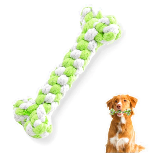 JINLLY Dog Chew Toys, Pet Rope Toys for Small & Medium-Sized Dogs and Cats, Puppy Chew Toys Dental Cleaning Product Prevents Boredom