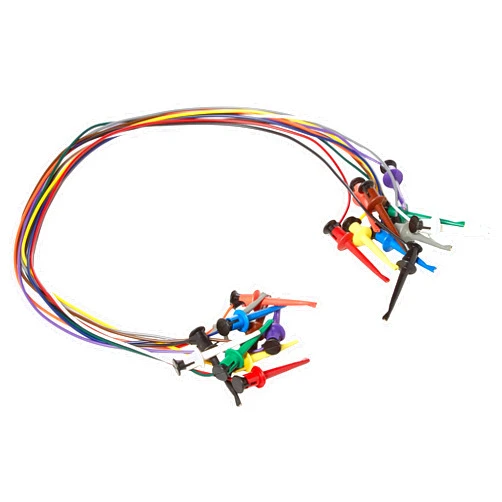 Fluke Pomona 5523 Minigrabber Patch Cord Kit (Pack of 10)