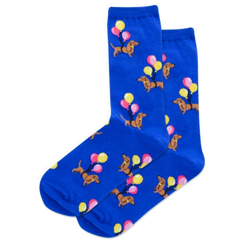 Hot Sox Women's Funny Animal Crew Socks-1 Pair Pack-Cool & Cute Wordplay Novelty Fashion Gifts