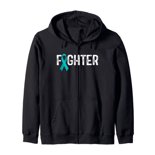 Batten Disease Awareness Products Fighter Batten Disease Awareness Zip Hoodie