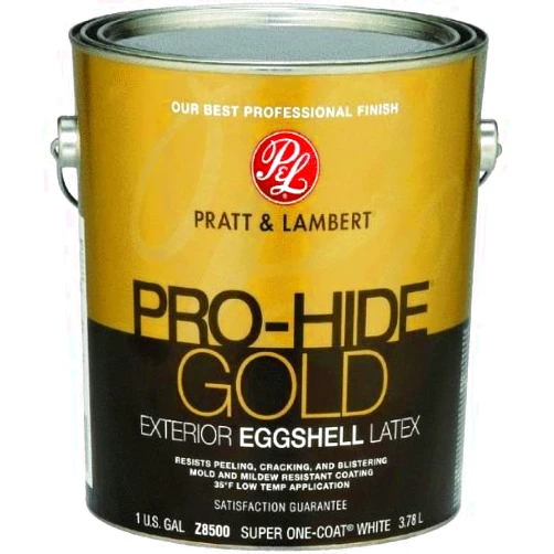 PRATT LAMBERT Pratt & Lambert Pro-Hide Gold Eggshell Latex Exterior House Paint