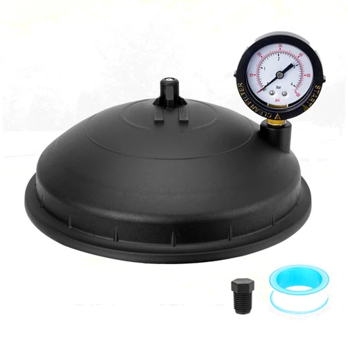 Sejaede 005-302-4300-03 Water Valve Top Dome with Pressure & Gauge Compatible with Paramount, PCC 2000, Cyclean, Pool Valet, PV3 and Vantage in-Floor Cleaning Systems (Black)