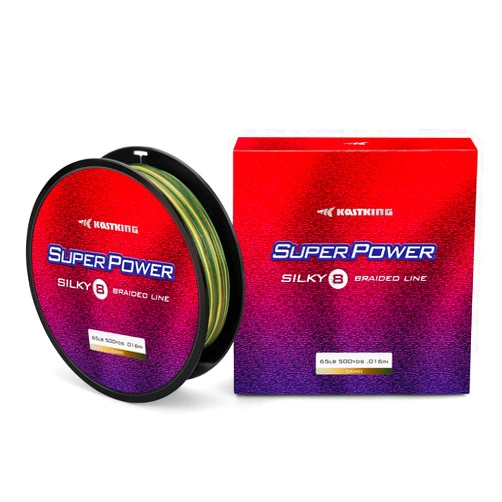 KastKing SuperPower Braided Fishing Line - Abrasion Resistant Braided Lines – Incredible Superline – Zero Stretch – Smaller Diameter – A Must-Have!