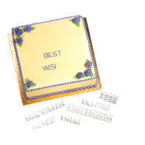 Wilton Press Sets, Block Message