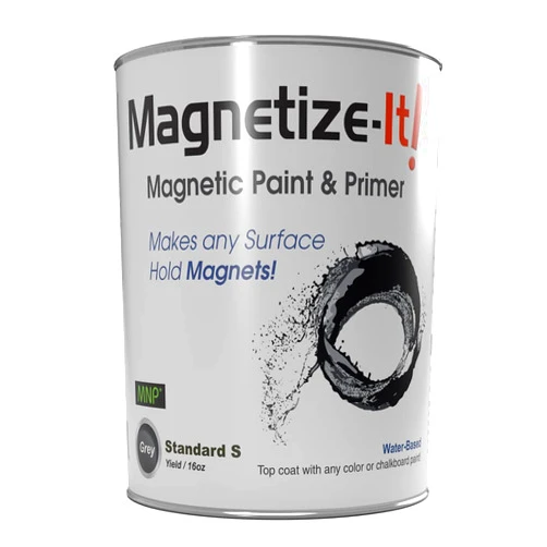 Magnetize-It! Magnetic Paint & Primer (Water Based) - Standard 