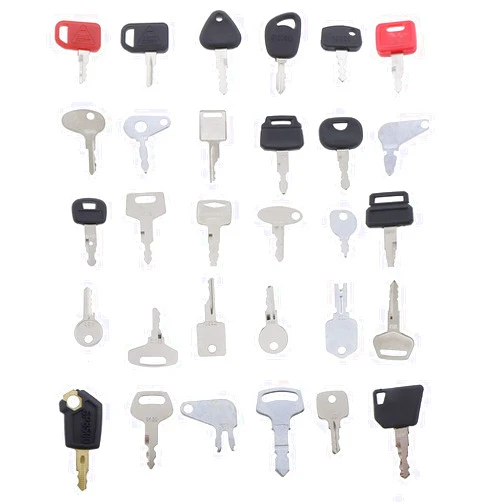 NC 30 Heavy Equipment Set Construction Key Blanks Set/Construction Ignition Keys Blanks Sets Fit for Your Equipment 30 Key Blanks