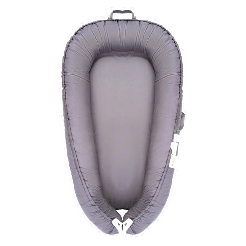 Dicosky Baby Lounger for Newborn, Baby Nest Cover (0-24 Months), 100% Cotton Breathable Adjustable Portable Infant Lounger, Co Sleeper for Baby in Bed, Baby Essentials and Gifts