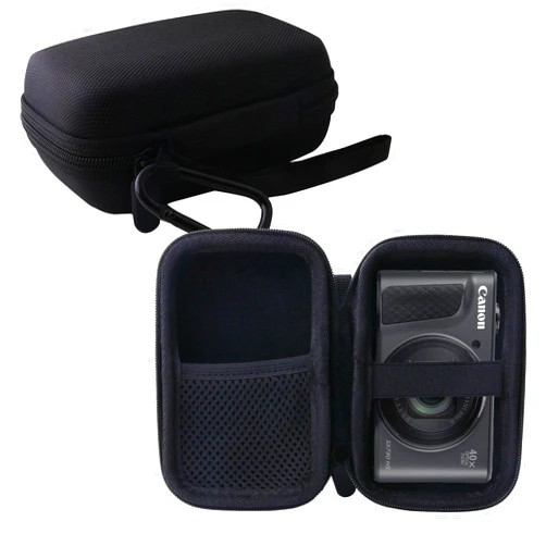 WERJIA Hard Carrying Case Compatible with Canon PowerShot SX720 SX620 SX730 SX740 G7X/G7X Mark III/G7X Mark II Digital Camera (Storage case, Black)