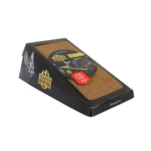 Omega Paw Scratchy Mountain Cat Scratcher, Black (SMCB4)