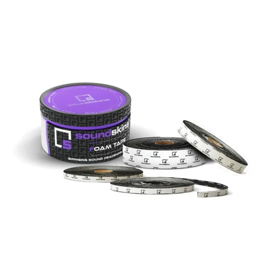 Soundskins SSK-Tape Closed Cell Acoustic Foam Tape - 10.8sqft. from 4 Rolls (2
