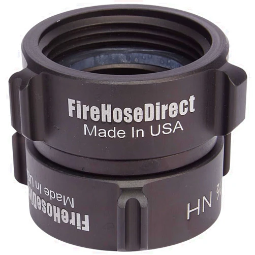 FireHoseDirect Aluminum 1 1/2 inch NH to 1 1/2 inch NH Double Female Fire Hose Adapter