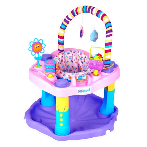 Evenflo Exersaucer Bouncing Activity Saucer, Sweet Tea Party