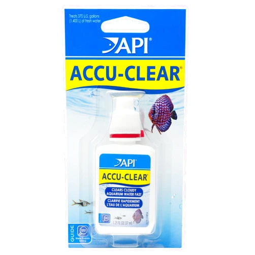 API ACCU-CLEAR Freshwater Aquarium Water Clarifier 1.25-Ounce Bottle (111A)