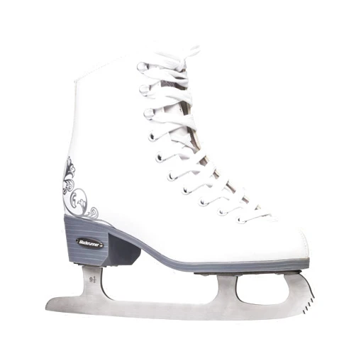 Rollerblade Bladerunner Ice by Rollerblade Allure Women's Adult Figure Skates, White, Ice Skates