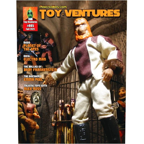 By Brian Heiler (Author), Rob Chatlin (Editor), Corey LeChat (Illustrator) & 0 more PlaidStallions Toy-Ventures Issue 5 Planet of the Apes
