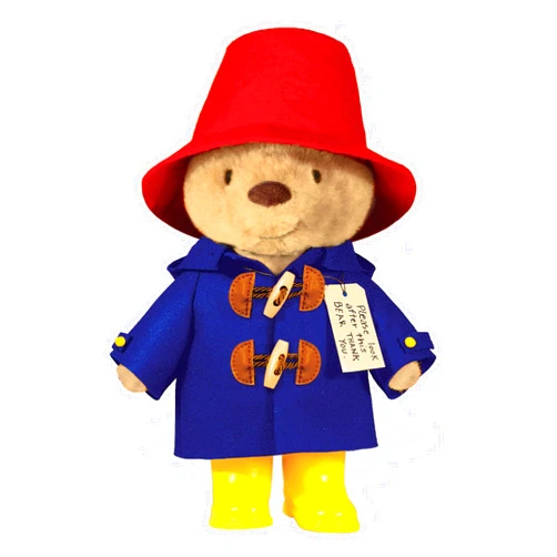 YOTTOY Paddington Bear Collection | Classic Paddington Bear Soft Stuffed Animal Plush Toy - 10”H