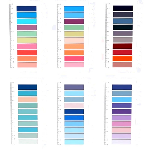 Brencco Pack of 1200 Adhesive Strips Sticky Notes, Tabs Index Tabs, Page Markers, Film Text Strips, Adhesive Markers, Small Sticky Notes Tabs