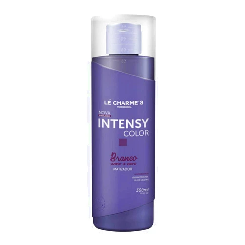 Le Charmes Cosmeticos Linha Matizadores Le Charmes Cosmeticos - Intensy Color Branco como a Neve 300 Ml - (Le Charmes Cosmeticos Brassiness Control Collection - Intensy Color White as Snow 10.14 Fl Oz)