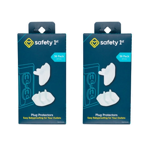 Safety 1st Electrical Outlet Baby Proof Covers, Secure Outlet Plugs, Baby Proofing, 72 Pack