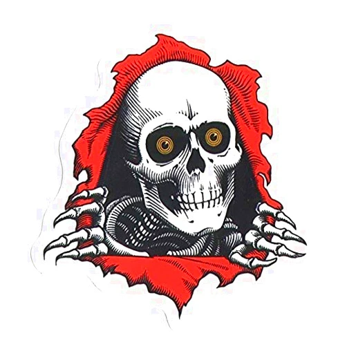 Sticker Powell-Peralta Ripper Skateboard Sticker Graphic - Die Cut Sticker, High Resolution Top Grade Vinyl
