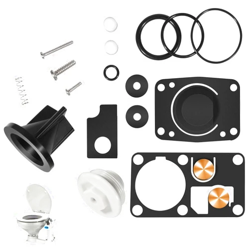 Bonbo 29045 Replacement for Jabsco Twist N Lock Marine Manual Toilet Service Kits for 29090-2000 Compact & 29120-2000 Household Toilet Pump Assemblies 1998 1999 2000 2001 2002 2003 2004 2005 2006 2007