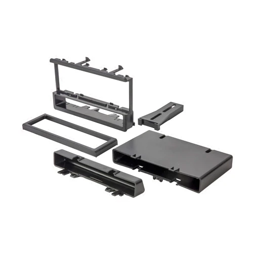 Scosche FD1327B Compatible with 1995-07 Ford / Lincoln / Mercury / Mazda DIN w/Molded Pocket Dash Kit Black