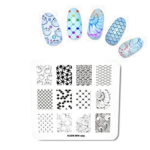 KADS Nail Stamping Image Plate Holder Plate Stand Tray for Stamping Template Printing Plate for Nail Stencil