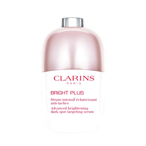 Clarins Bright Plus Serum | Skin Has A Healthy-Looking Glow and Skin Tone Is Visibly Improved* | Visibly Brightens and Boosts Radiance | Targets Dark Spots | Acerola Extract, Rich In Vitamin C | 1 Oz