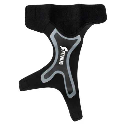 Fitnus Brace Wrap: One Size Fits All Ankle Brace for Pain Relief, Running, Kickboxing, Soccer, and Gymnastics; Adjustable Compression Straps for Arch Support; Lightweight, Breathable Fabric (1 Pack)