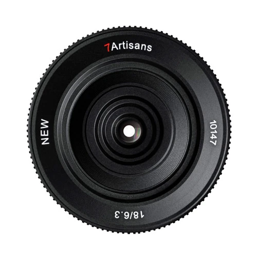 7artisans 18mm F6.3 Mark II UFO APS-C Prime Lens, Compatible with Sony E-Mount Mirrorless Cameras A5000 A6000 A6100 A6300 A6400 A6500 A6600 NEX-3 NEX-3N NEX-3R NEX-5T NEX-5R, Compact & Lightweight