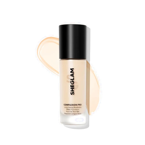 SHEGLAM Full Coverage Foundation Makeup Long Lasting Waterproof Matte Dewy Liquid Foundation - Porcelain