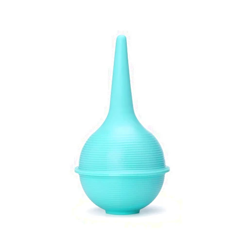 MediChoice Ear-Ulcer Bulb Syringe and Nasal Aspirator, 3 Ounce, Adult, Green (1 Each)