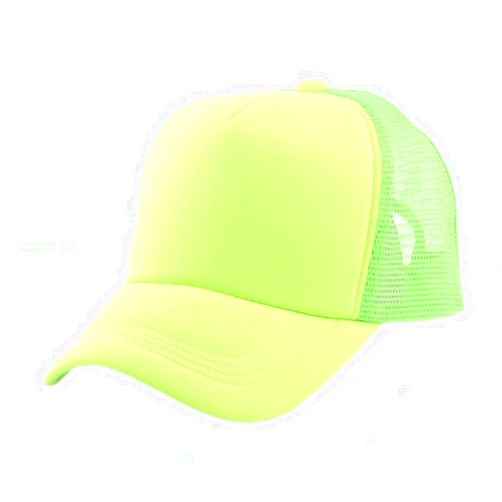 NYFASHION101 Blank Mesh Adjustable Snapback Cotton 6-Panel Trucker Hat Cap